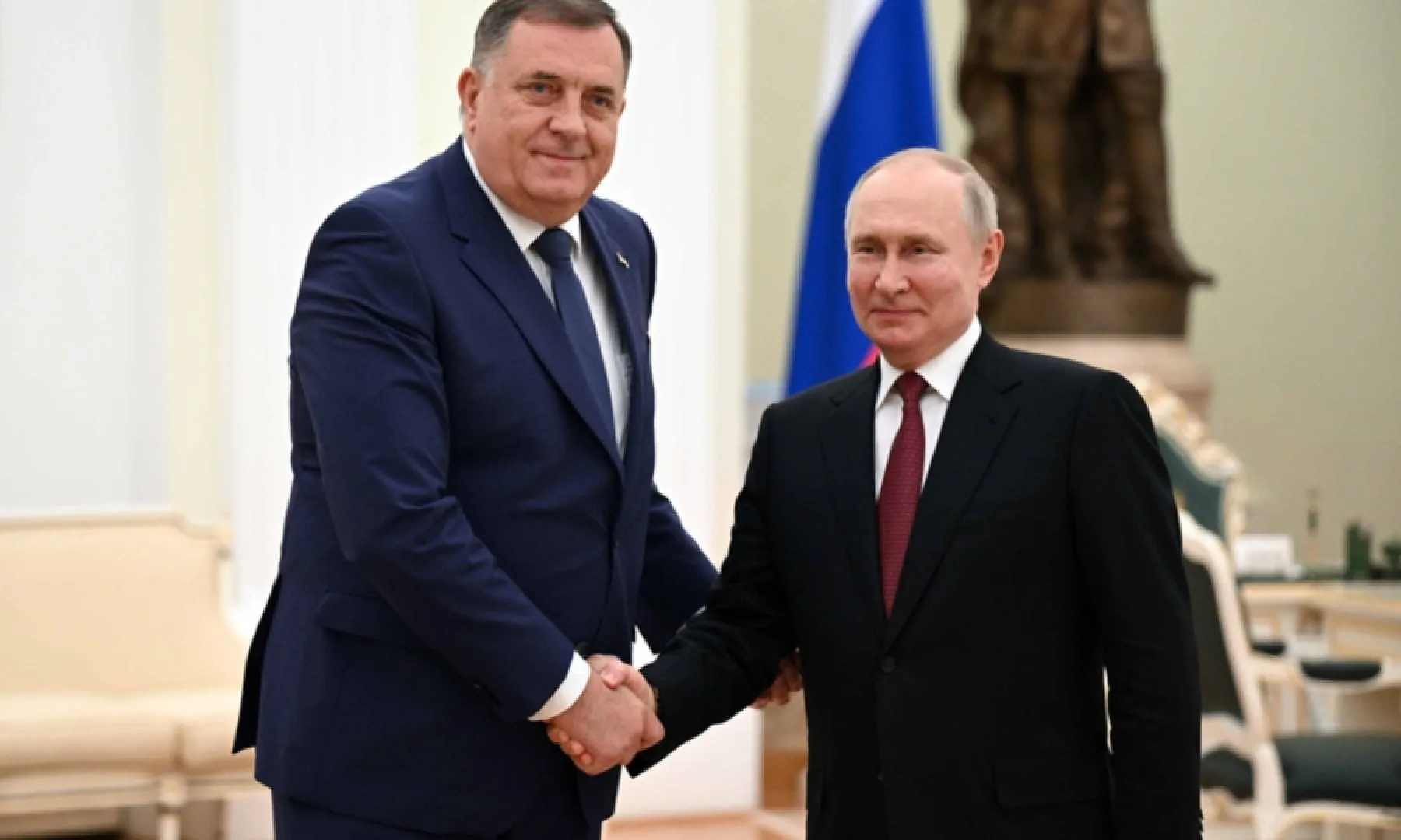 Milorad Dodik izjavio da EU želi rat u Ukrajini do "posljednjeg Ukrajinca" i da će trpjeti posljedice svojih odluka