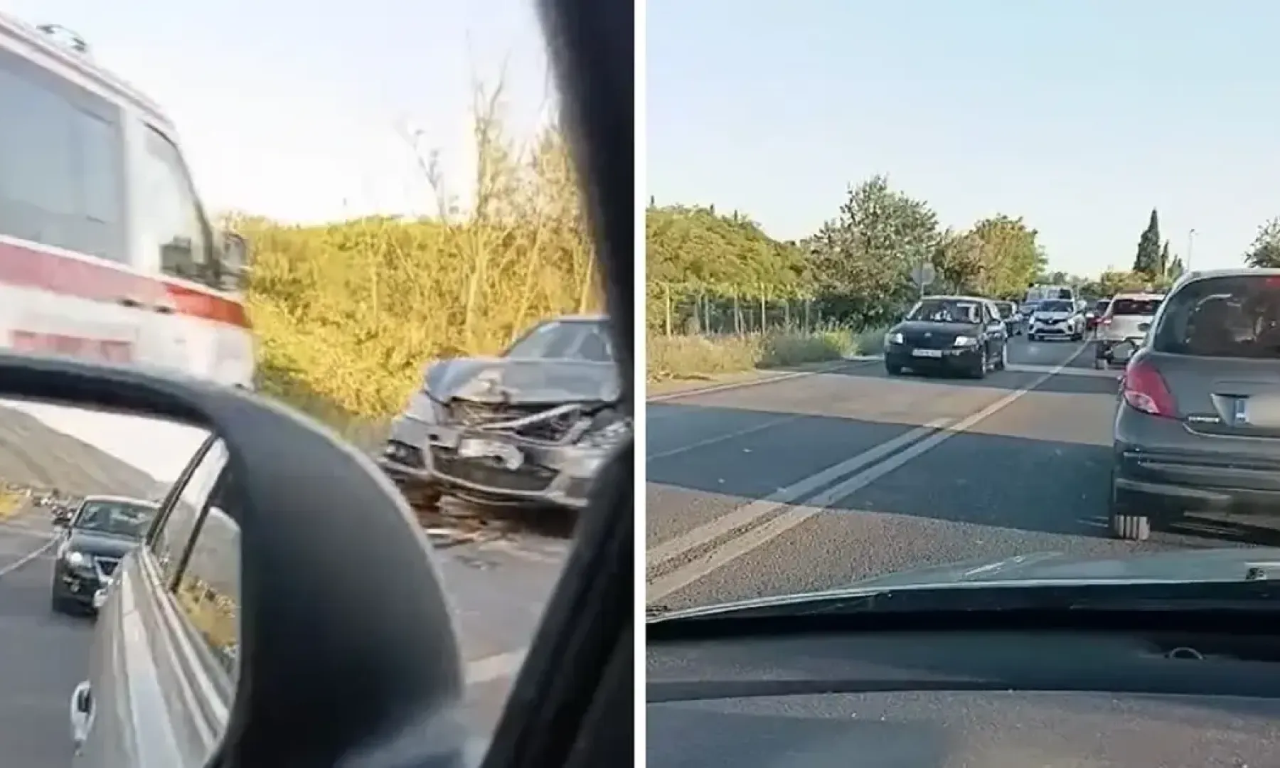 Osam osoba povrijeđeno u saobraćajnoj nesreći na M-17, među njima i troje djece