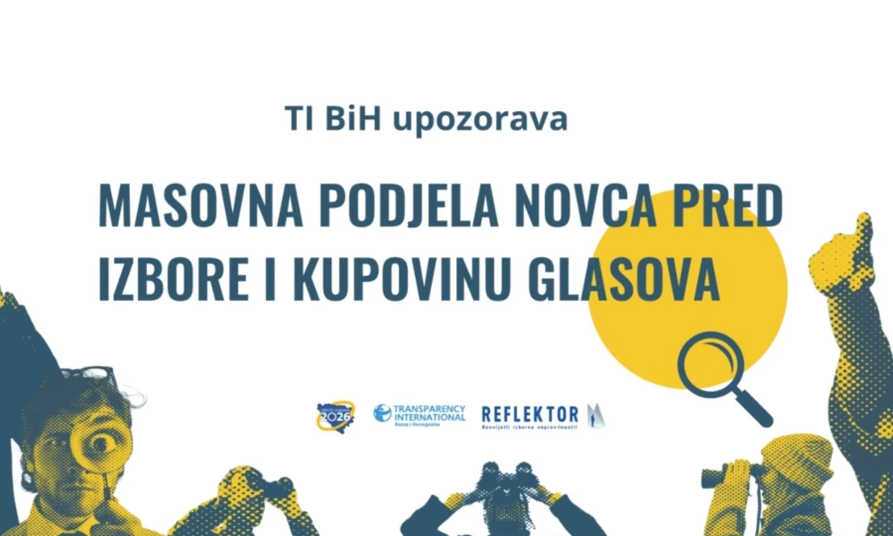 Transparency International u BiH zabilježio više od 2.200 potencijalnih zloupotreba javnih resursa pred izbore 4. oktobra
