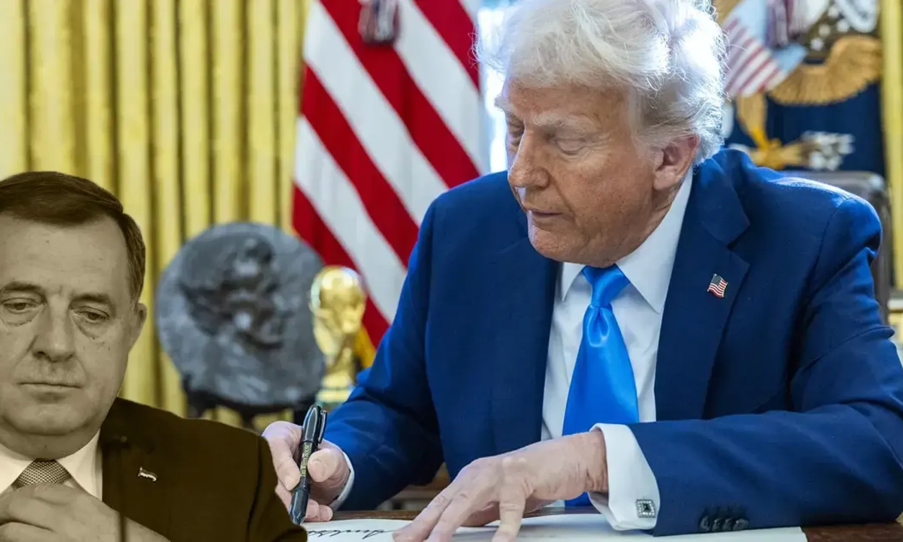 Trump komentarisao angažman konsultanta za Dodika, ističući da ne rade za njega kao stalni zaposleni