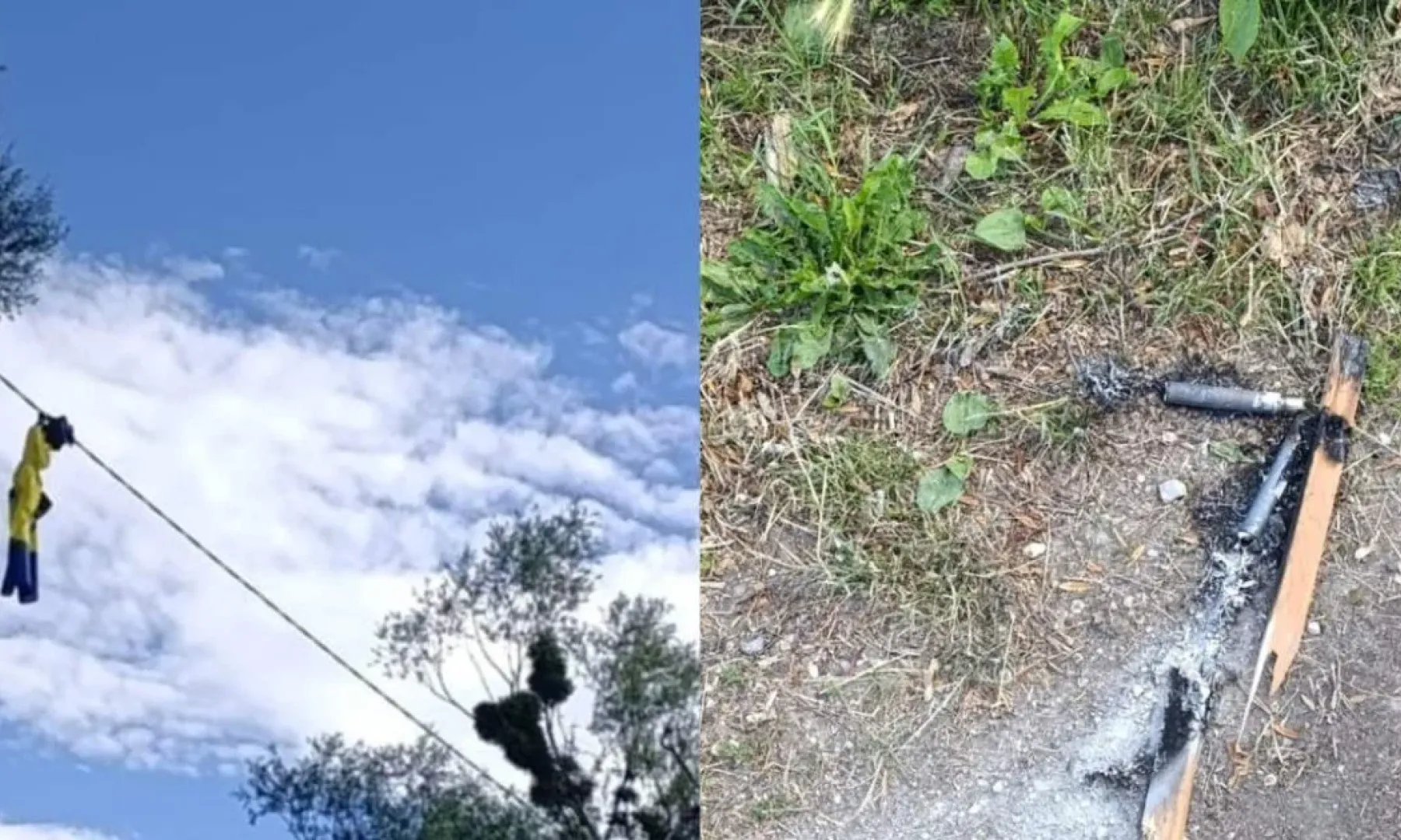 U Golinjevu kod Livna uništene i zapaljene 13 zastava BiH i RBiH tokom noći