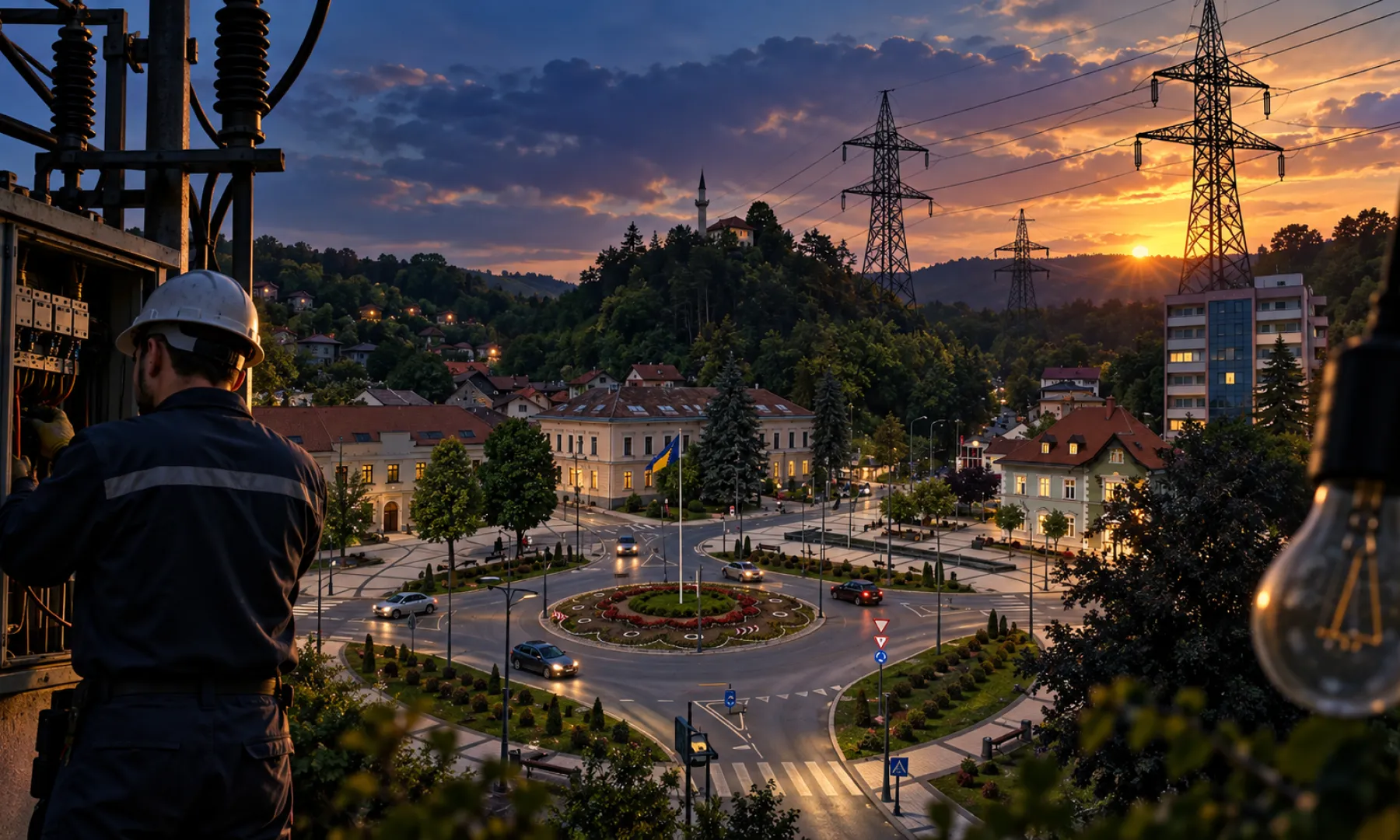 Cazin – struja