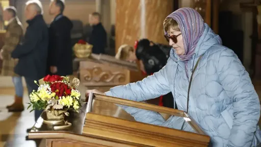 Služena božićna liturgija u Sabornoj crkvi u Sarajevu