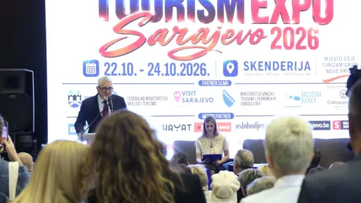 MEĐUNARODNI SAJAM U SKENDERIJI: Svečano otvoren Tourism EXPO Sarajevo 2026, preko 200 predstavnika turizma i preko 50 nagrada (FOTO)