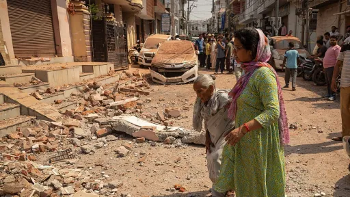 Fotografije pokazuju posljedice razaranja nakon pakistanskog napada na indijski dio Kašmira
