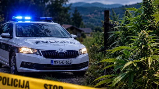 Policija u Bosanskoj Krupi otkrila plantažu kanabisa sa 49 stabljika, uhap&scaron;eni otac i dva sina