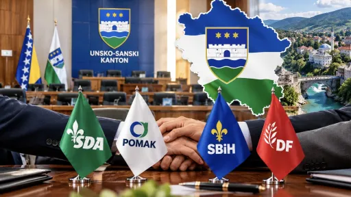 Pregovori o formiranju nove vlasti u Unsko-sanskom kantonu napreduju, SDA i partneri imaju potrebnu većinu od 17 zastupnika