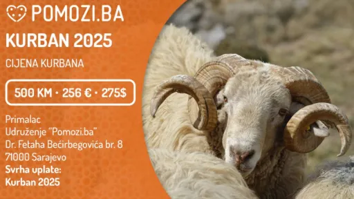 Pomozi.ba organizuje humanitarnu akciju "Kurban 2025"