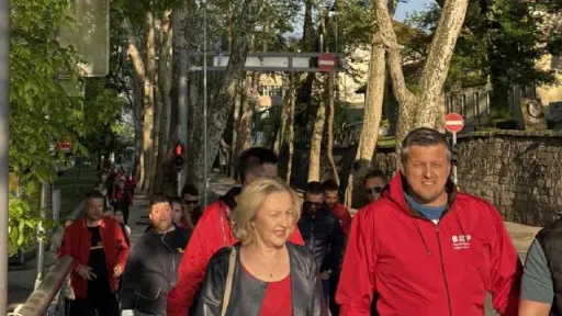 Prvi maj u Bihaću: Tradicionalno, uranak organizirali članovi gradskog SDP-a