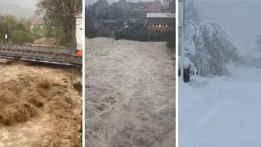 Poplave u Italiji, mećava u Alpama, palo metar snijega: Gradovi odsječeni, &scaron;kole zatvorene