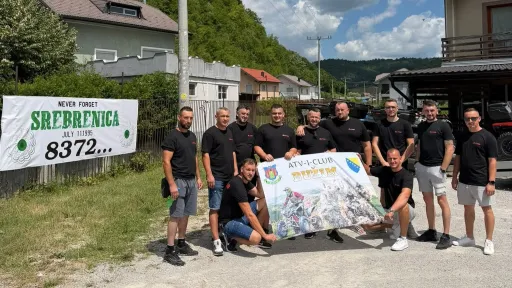 ATV-1 Club Bužim kreće ka Potočarima s porukom da se žrtve genocida ne smiju zaboraviti