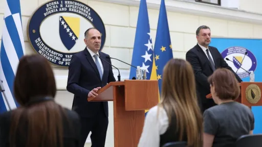 KONAKOVIĆ I GERAPETRITIS NAKON SASTANKA: Uvode se ponovo direkti letovi za Atinu, Grčka će podržati BiH na putu ka EU (FOTO)
