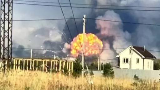 Eksplodiralo jedno od najvećih ruskih skladišta oružja: U njemu se nalazi 105.000 tona municije