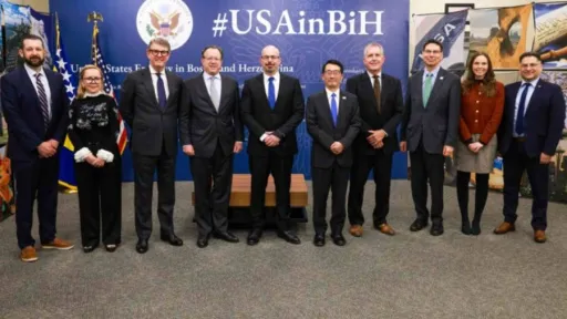 SJAJNE VIJESTI IZ AMERIČKE AMBASADE: Ginkel razgovarao sa predstavnicima Bechtela, velike tursko-američke korporacije | Slobodna Bosna