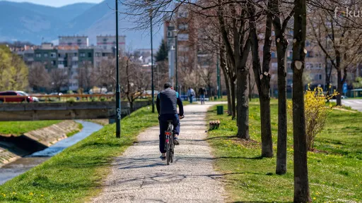 Idući dani pravi proljetni, temperature skoro do 30 stepeni, a onda stiže promjena