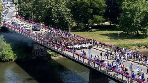 BH Fanaticosi zagrijali atmosferu pred utakmicu Zmajeva protiv San Marina