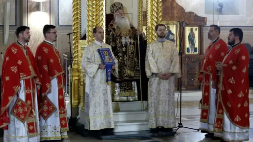 Služena božićna liturgija u Sabornoj crkvi u Sarajevu
