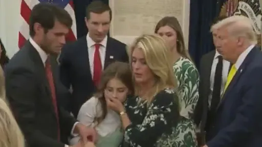 Djevojčici pozlilo dok je Trump držao govor, press konferencija naglo završena