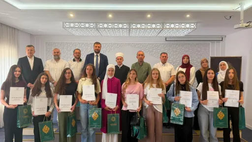 Muftija Kudić organizovao prijem za najbolje učenike iz Islamske vjeronauke i Kulture Bo&scaron;njaka