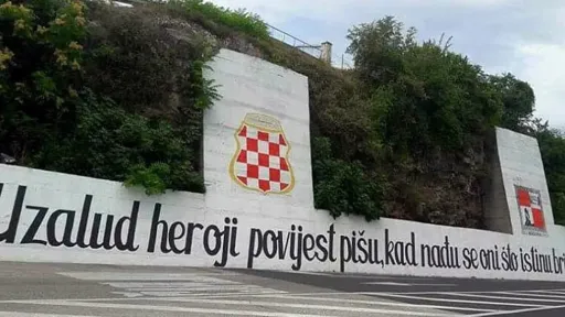 HDZ-ov direktor naredio uklanjanje grafita "Herceg-Bosni": "I 'Herceg-Bosnu' je uklonio HDZ"