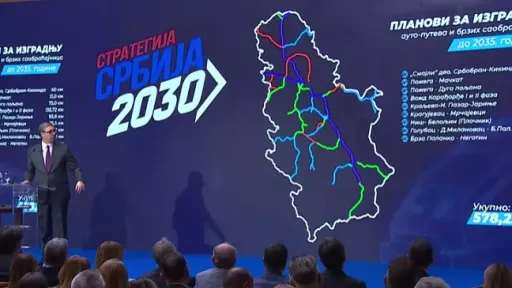 
                                    Vučić predstavio nacionalnu strategiju Srbija 2030: Ostajemo vojno neutralni, sarađivat ćemo sa NATO zemljama                                 