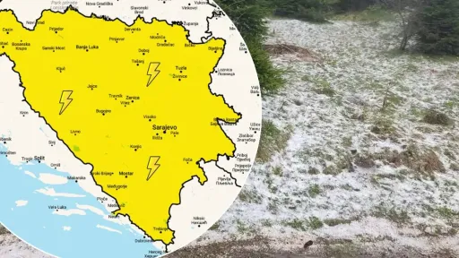 Jedan dio zemlje već stradao: Stiže nova promjena vremena, evo kojim dijelovima BiH prijeti nevrijeme (VIDEO/FOTO)