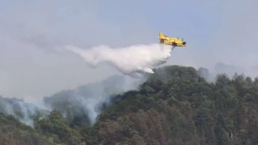 Požar na jugu BiH pod nadzorom, helikopter i jutros na terenu