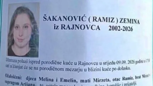 S tugom obavještavamo: Na Ahiret preselila Šakanović (Ramiza) Zemina