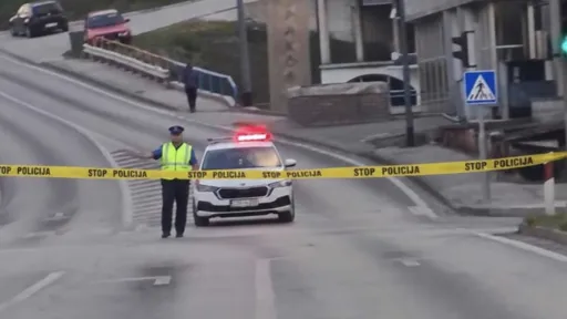 Saobraćajna nesreća u Šepićima privremeno obustavila saobraćaj, policija na terenu vrši uviđaj