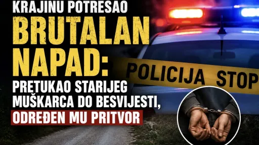 K.E. iz Sanskog Mosta u pritvoru zbog poku&scaron;aja ubistva starijeg mu&scaron;karca