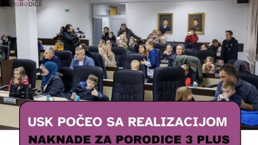 Roditelji u Unsko-sanskom kantonu mogu podnijeti zahtjeve za 150 KM mjesečno po djetetu za veće porodice