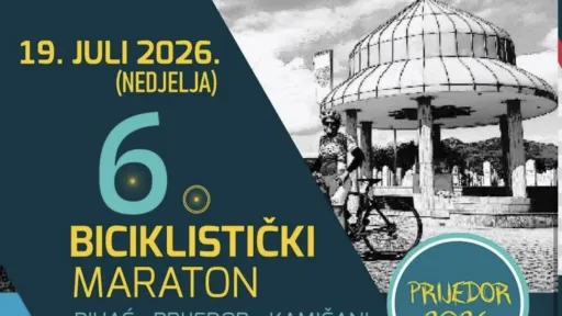 Biciklistički maraton Bihać &ndash; Prijedor &ndash; Kamičani zakazan za 19. juli, dženaza za pet žrtava 20. jula