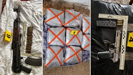 Velika akcija policije: Pronađeno oružje, municija i više od 25 kilograma droge