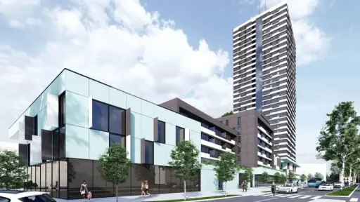 Render velikog projekta na Trgu rudara u Zenici
