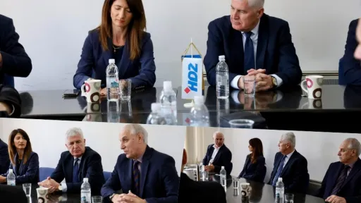DRAGAN ČOVIĆ U TUZLI: Naglašena važnost političkog angažmana i zaštite prava hrvatskog naroda