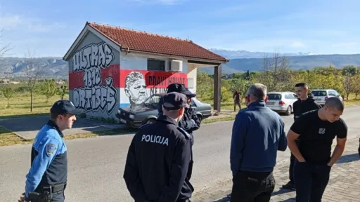 ZASTUPNIK KAJAN TRAŽI ODGOVORE: Ko je nalog za uklanjanje murala zločincu Praljku držao u ladici i ko je obavijestio "grupu građana"