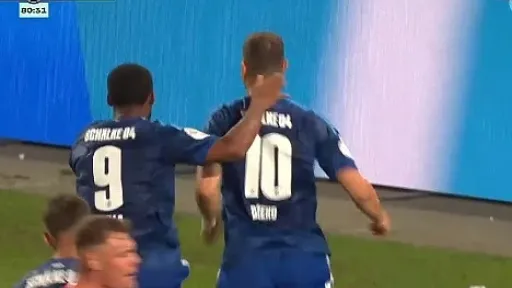 Edin Džeko postigao dva gola za Schalke u Kupu protiv Halleschera