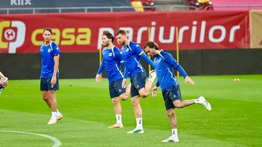 Zmajevi zavr&scaron;ili posljednji trening u Bukure&scaron;tu pred meč protiv Rumunije u Ligi nacija, Džeko se pridružio ekipi