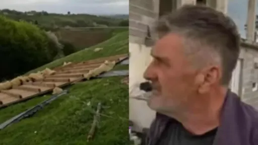 Cazin: Vjetar mu odnio krov na tuđe zemljište, komšija ne da da se vrati – “Ni selam ne naziva”