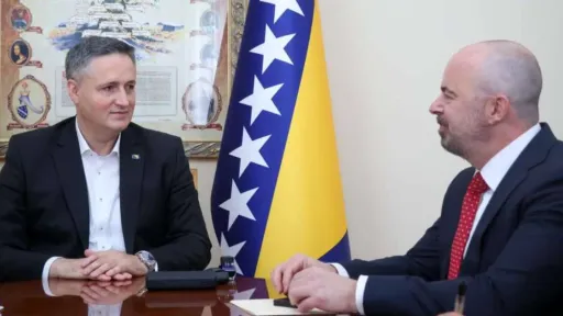 Bećirović i Ginkel razgovarali o jačanju ekonomske saradnje i NATO članstvu BiH