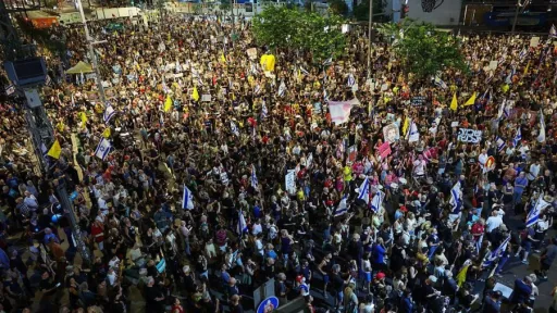 MASOVNI PROTESTI U TEL AVIVU: Pozivaju na hitan prekid rata u Gazi i oslobađanje talaca (VIDEO)