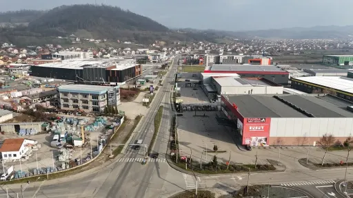 Nova šoping zona u Gračanici sa nizom tržnih centara