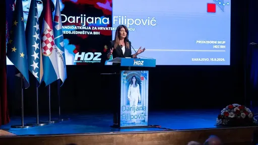 HDZ BiH održao predizborni skup u Sarajevu s naglaskom na ravnopravnost Hrvata