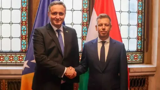 Bećirović i Magyar razgovarali o jačanju bilateralnih odnosa i evropskoj perspektivi BiH u Budimpešti