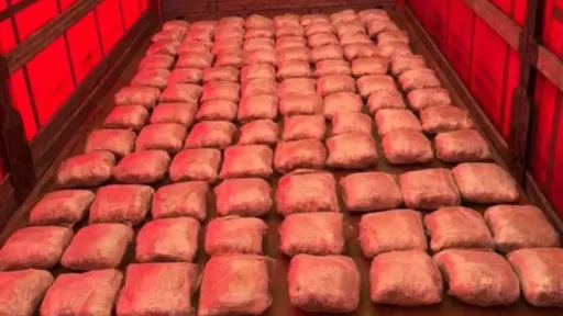 FUP objavio fotografije: U kamionu pronađeno 100 kilograma droge, bila sakrivena u lažnom podu