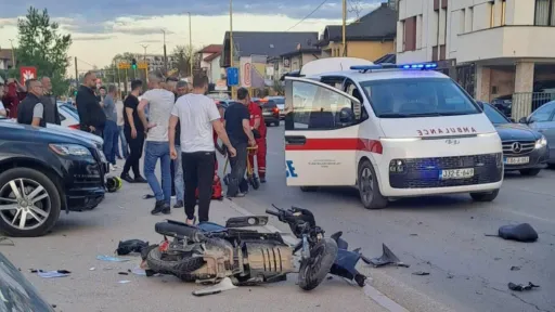 Dogodile se još tri saobraćajne nesreće s motociklistima, u jednoj ima ozlijeđene djece (FOTO)