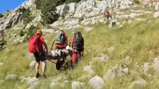 Gorska služba spa&scaron;avanja uspje&scaron;no izvela akciju izvlačenja tijela mu&scaron;karca s planine Prenj nakon skoro četiri sata napornog rada