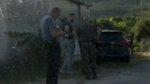 Vozač Golfa 8 udario u zid kuće tokom bijega od policije, nastavio trčati bos prema Ra&scaron;koj Gori