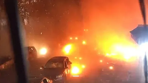 Nadzorna kamera snimila trenutak udara u Harkovu, u ruskim napadima ubijeno šest osoba