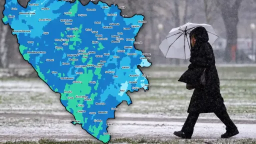 Prava zima kuca na vrata: Stiže nam snijeg, biće obilnih padavina